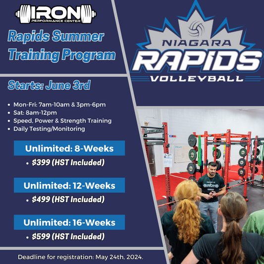 Niagara Rapids Summer Training Program (8, 12, 16 Weeks)